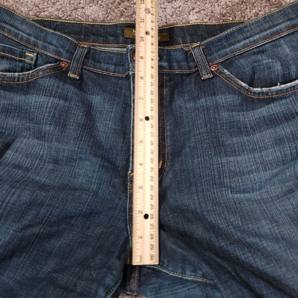 David Kahn Blue Jeans Womens Size 14 Bootcut Stretchy Cotton Polyurethane Casual - Picture 7 of 16